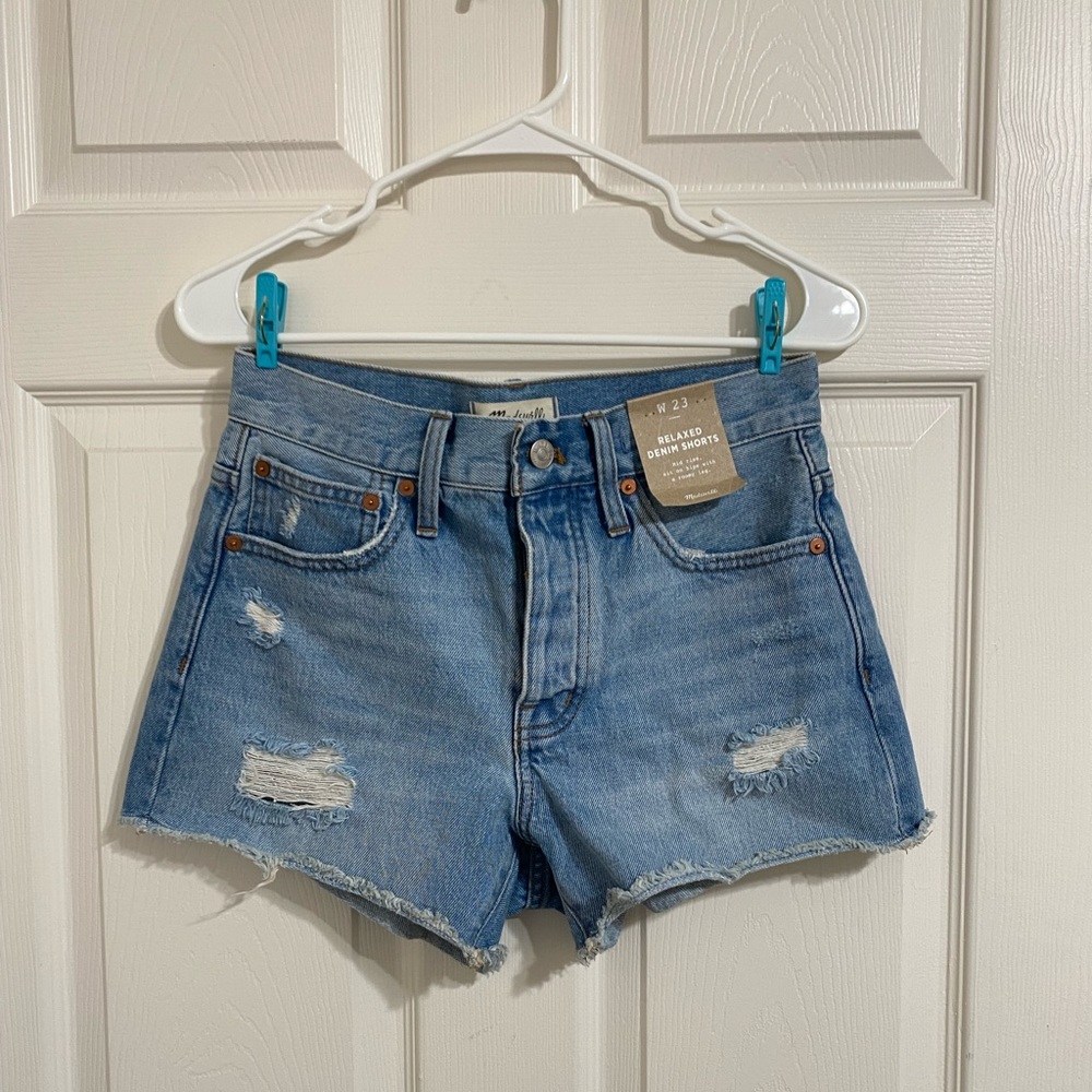 Madewell Relaxed denim shorts